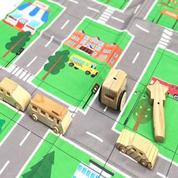 Sa bàn giao thông mầm non