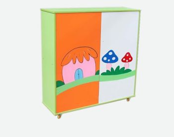 Tủ đựng chăn màn chiếu mầm non